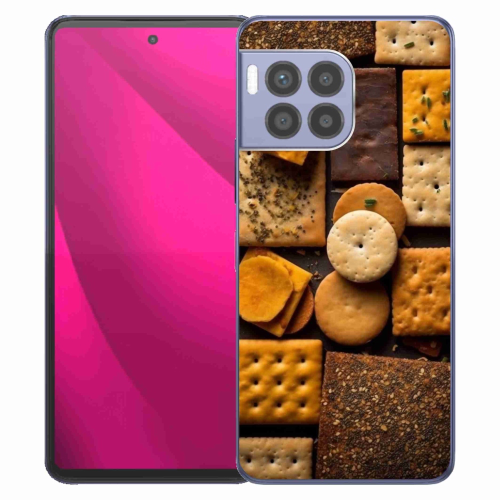 Gélový kryt mmCase na T phone 2 Pro - sušienky