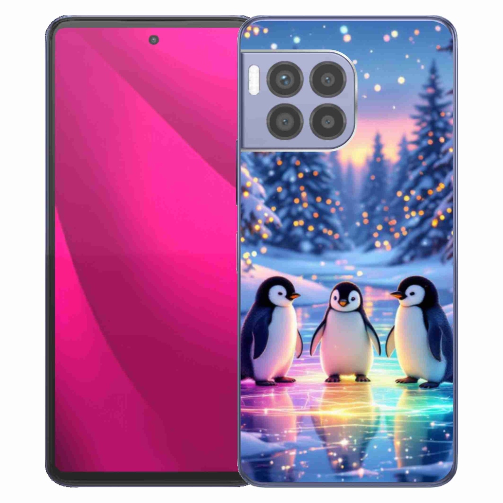 Gélový kryt mmCase na T phone 2 Pro - tučníci