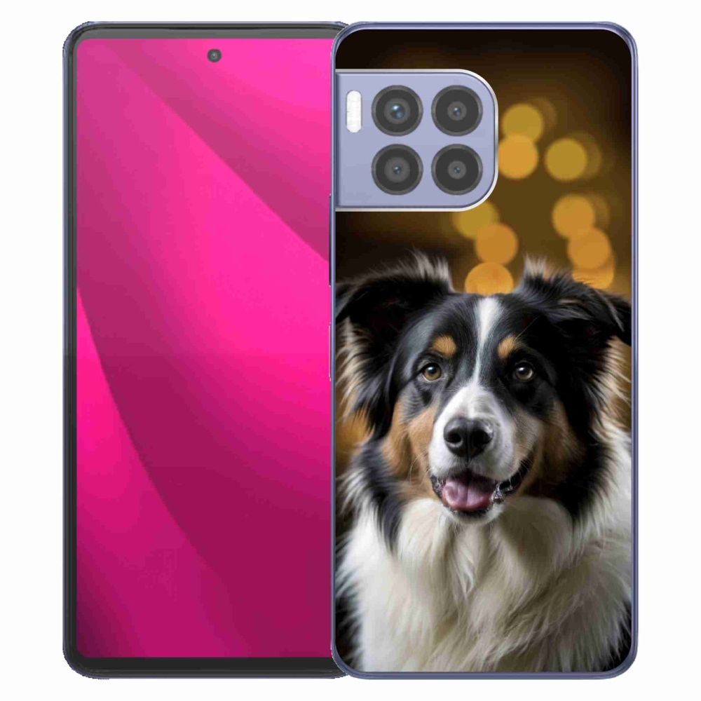 Gélový kryt mmCase na T phone 2 Pro - usmievavý austrálsky ovčiak