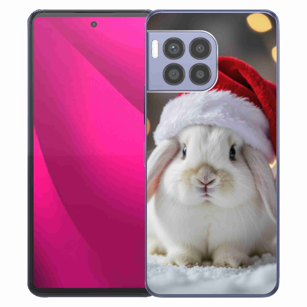 Gélový kryt mmCase na T phone 2 Pro - vianočný králik