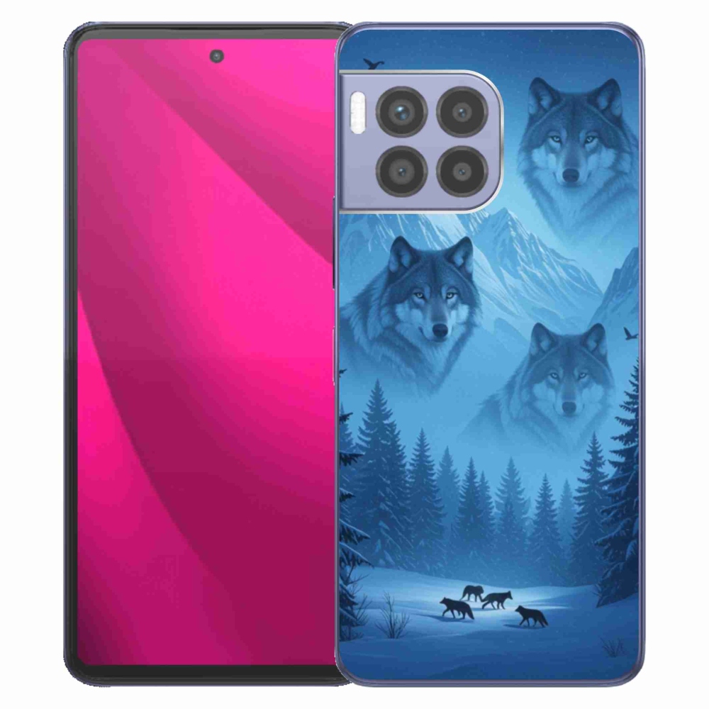 Gélový kryt mmCase na T phone 2 Pro - vlčia svorka