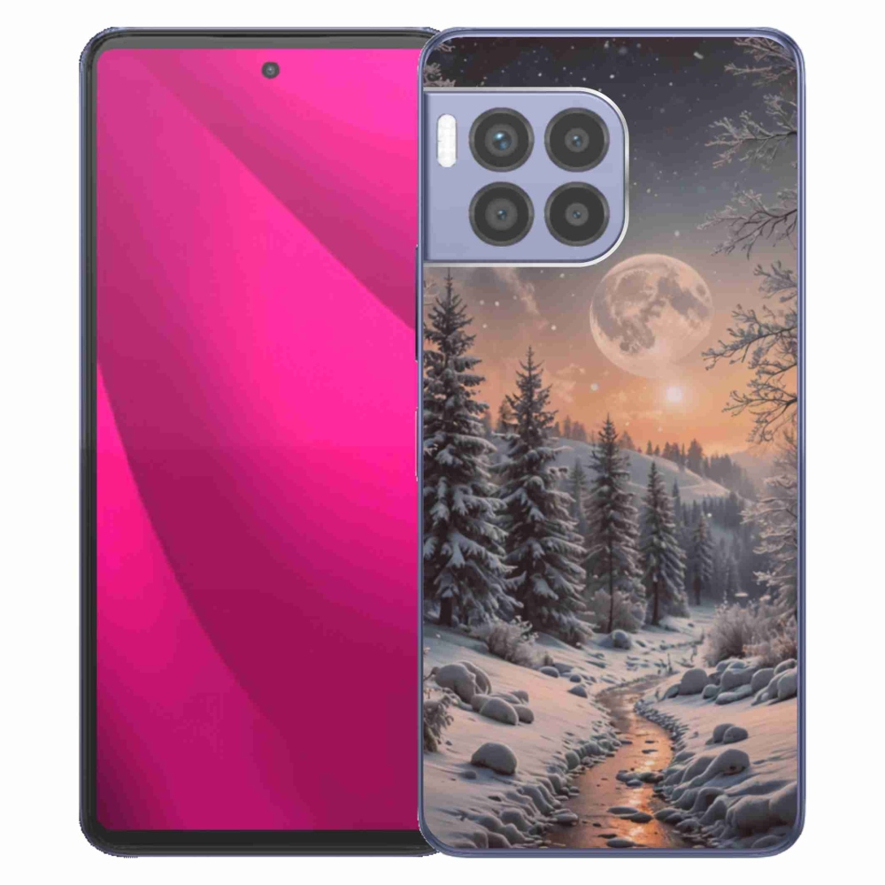 Gélový kryt mmCase na T phone 2 Pro - zimná krajina 2