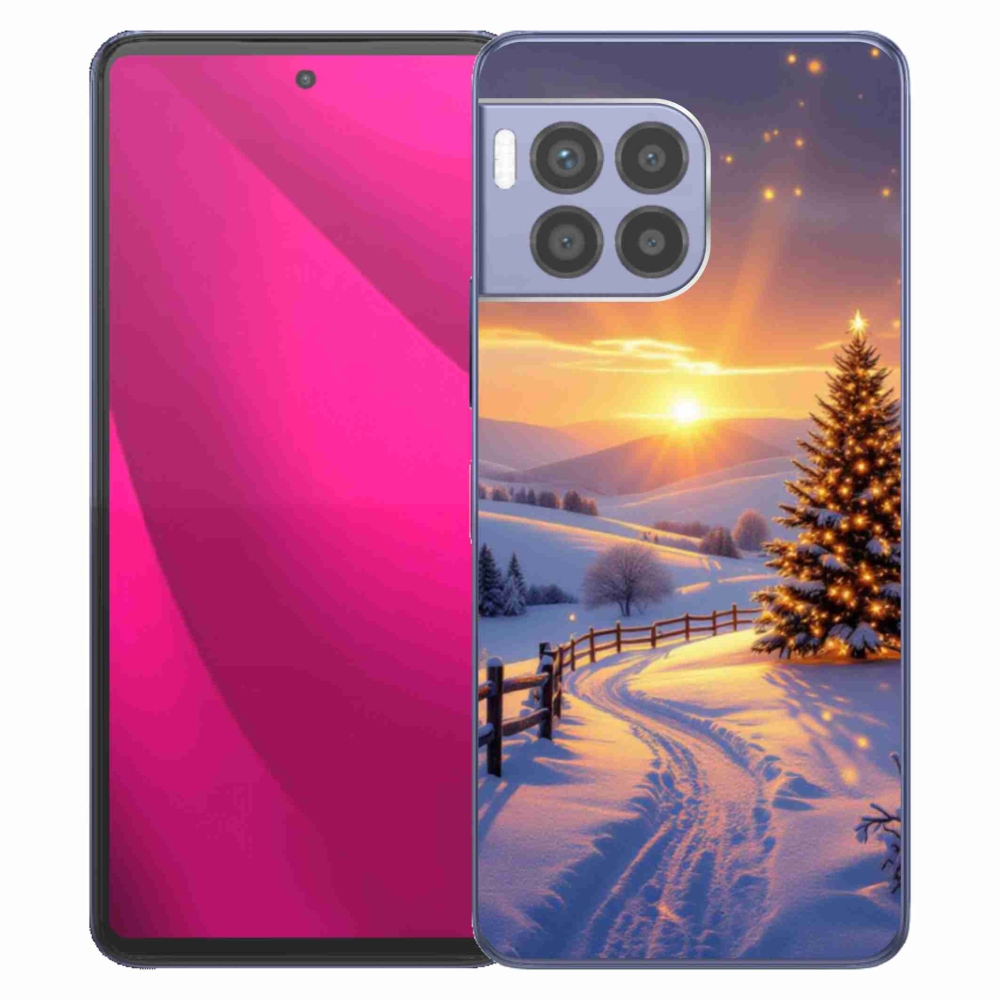 Gélový kryt mmCase na T phone 2 Pro - zimná krajina