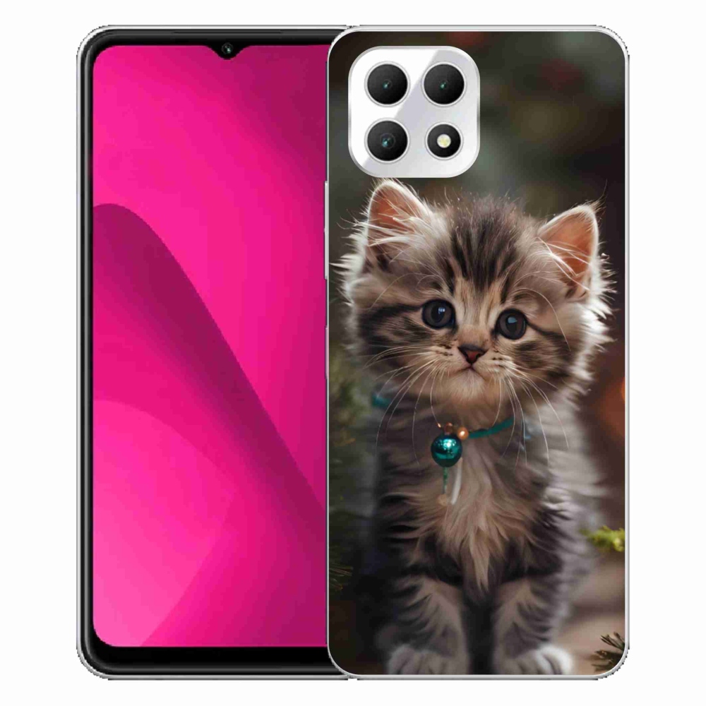 Gélový kryt mmCase na T phone 2 - roztomilé mačiatko 11