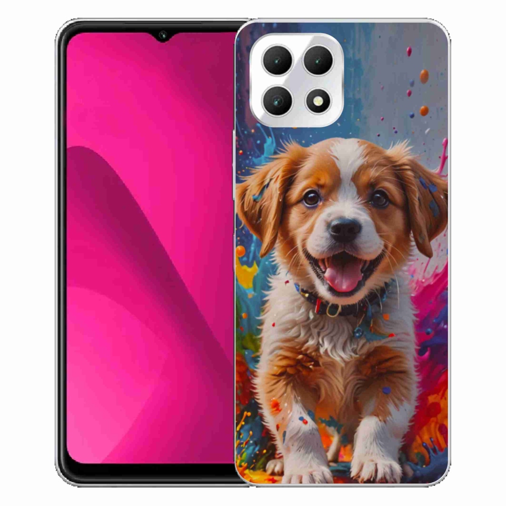 Gélový kryt mmCase na T phone 2 - roztomilé šteňa 3
