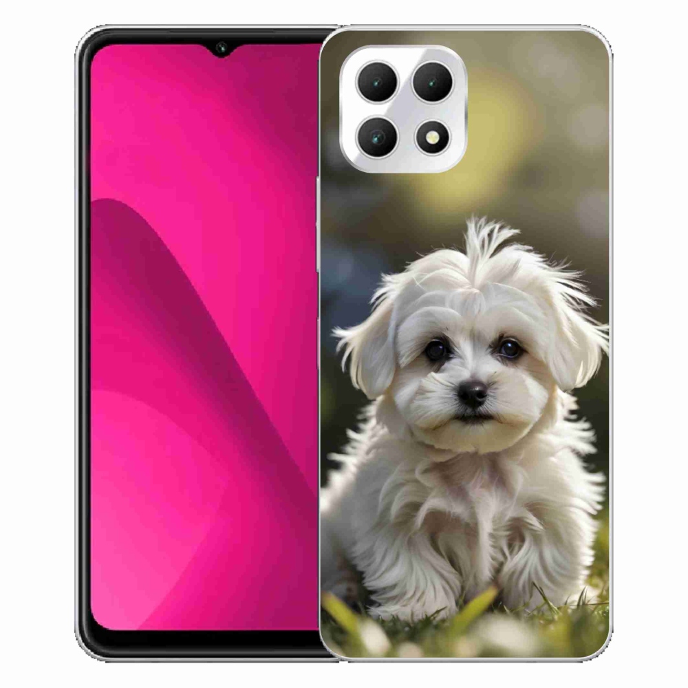 Gélový kryt mmCase na T phone 2 - roztomilý maltézsky psík