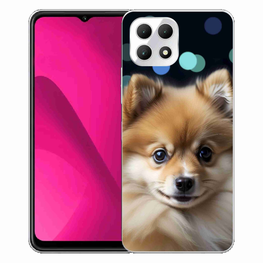 Gélový kryt mmCase na T phone 2 - roztomilý pomeranian