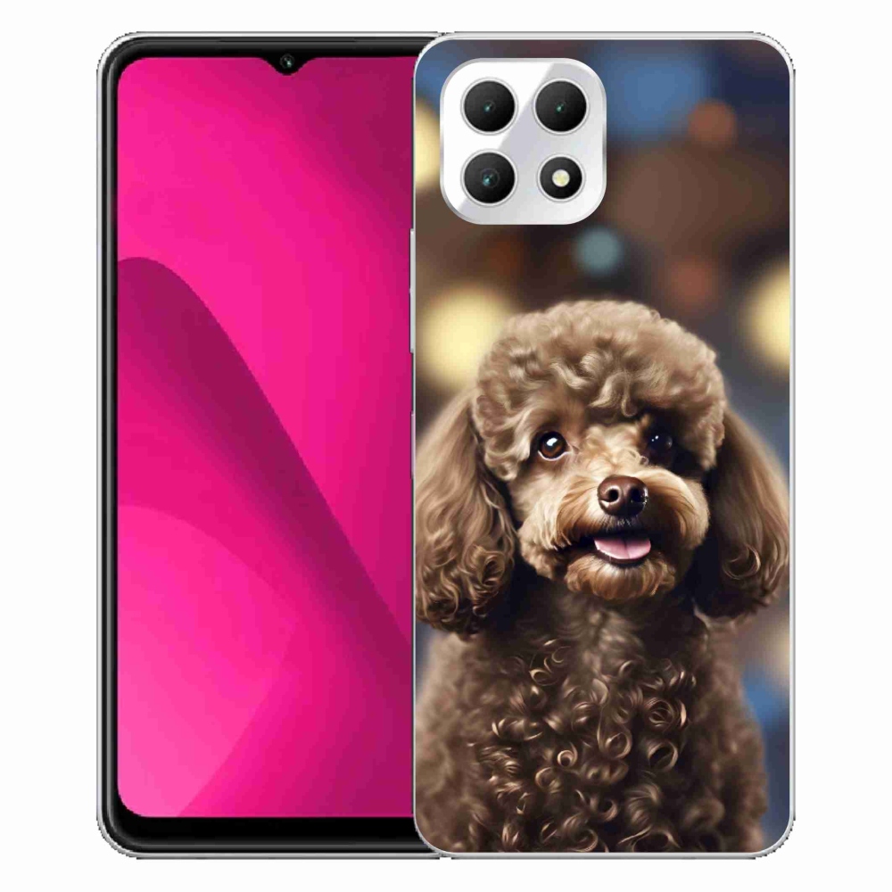 Gélový kryt mmCase na T phone 2 - roztomilý pudel