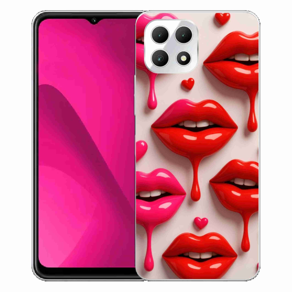 Gélový kryt mmCase na T phone 2 - pery 2