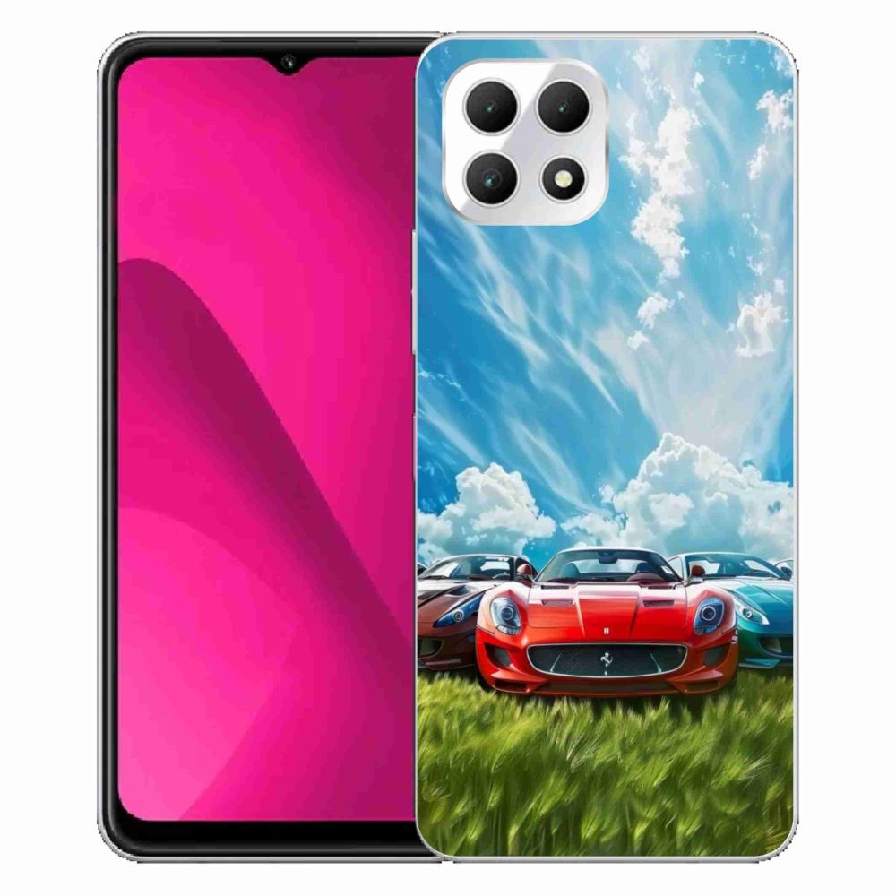 Gélový kryt mmCase na T phone 2 - športové vozidlá