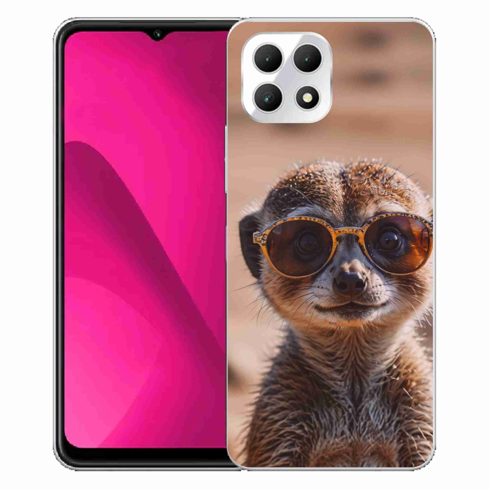 Gélový kryt mmCase na T phone 2 - štýlová surikata