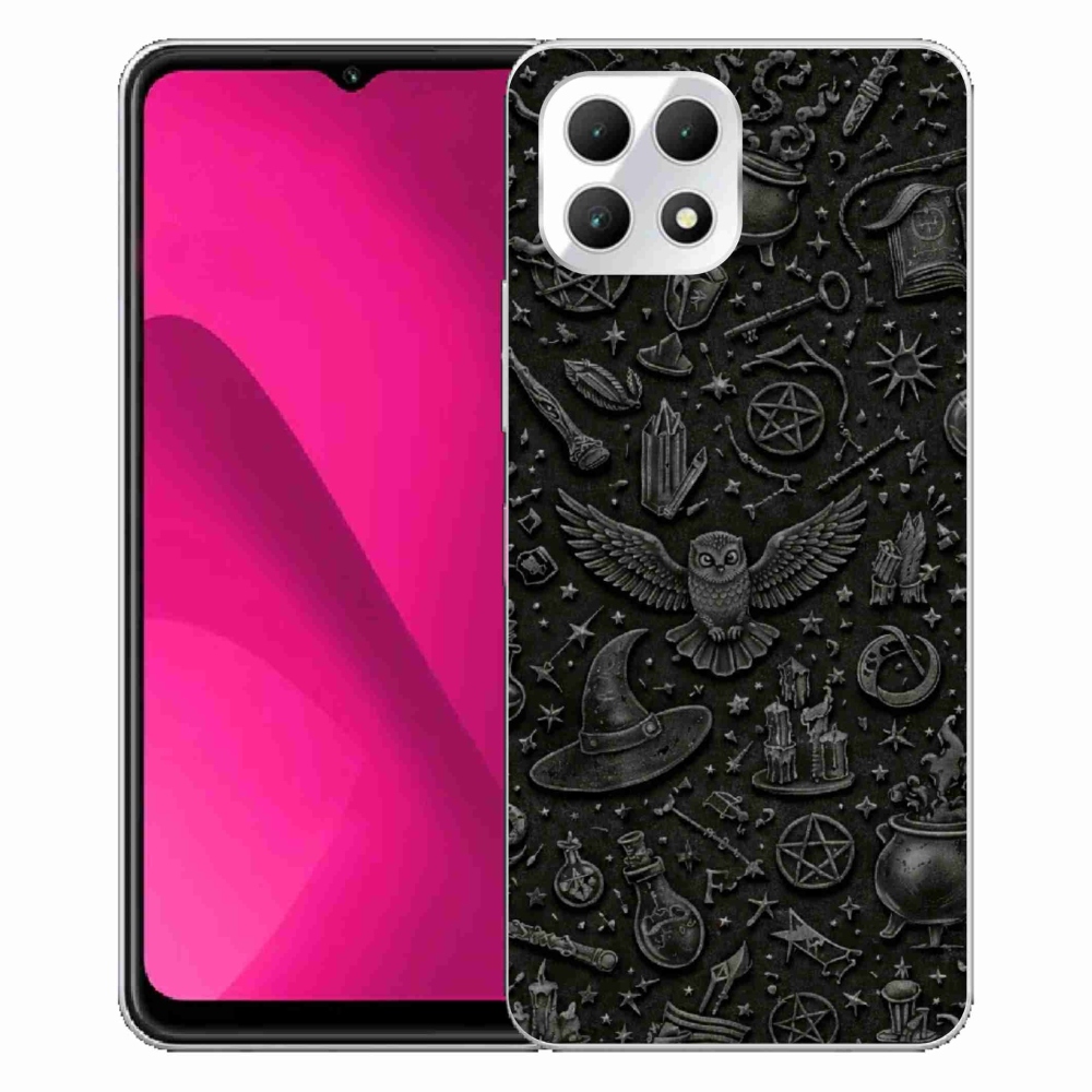 Gélový kryt mmCase na T phone 2 - tmavý magický svet