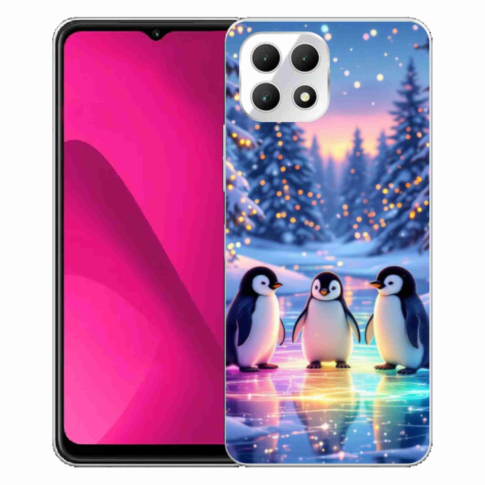 Gélový kryt mmCase na T phone 2 - tučníci