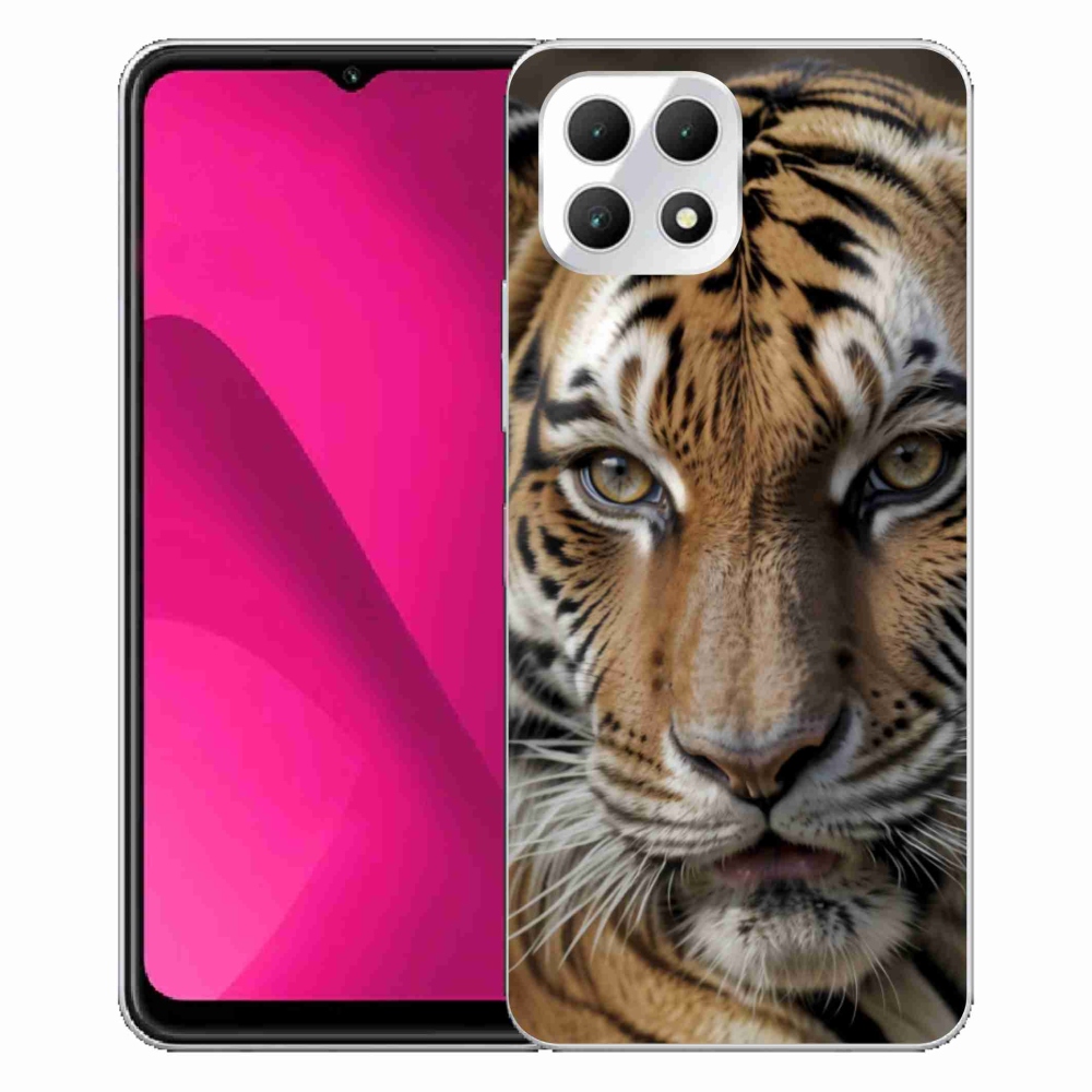 Gélový kryt mmCase na T phone 2 - tigrie pohľad