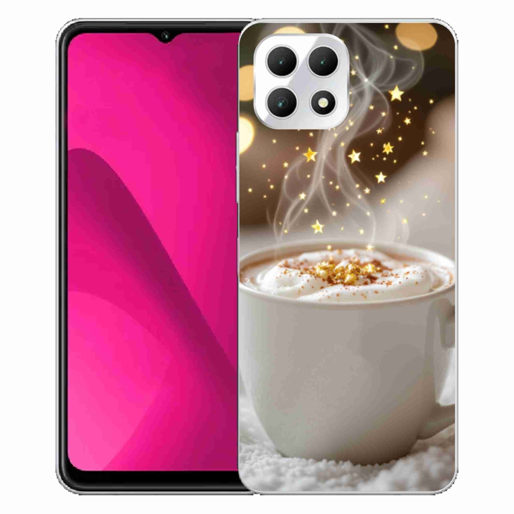 Gélový kryt mmCase na T phone 2 - vianočný horúci nápoj