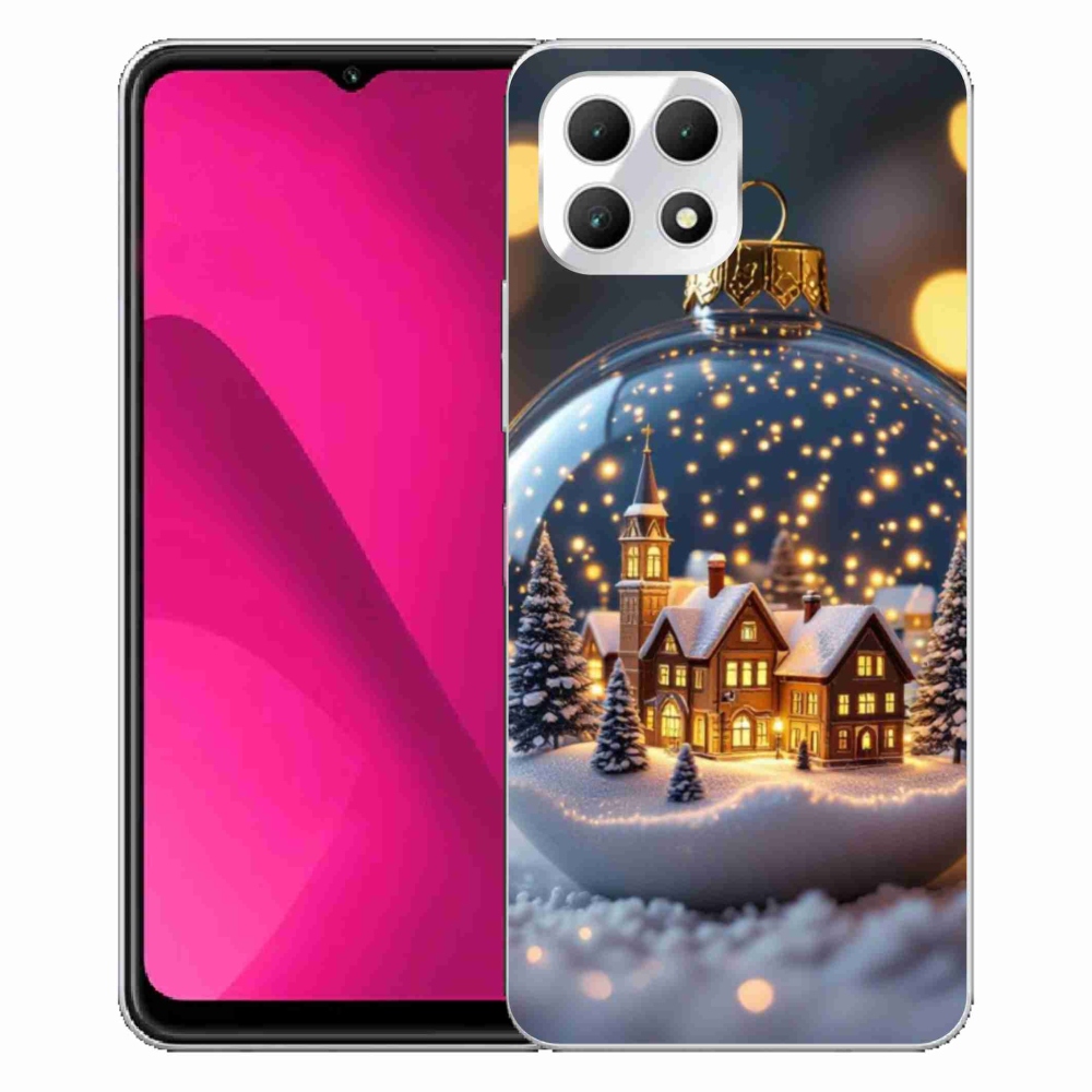 Gélový kryt mmCase na T phone 2 - vianočné gule 4