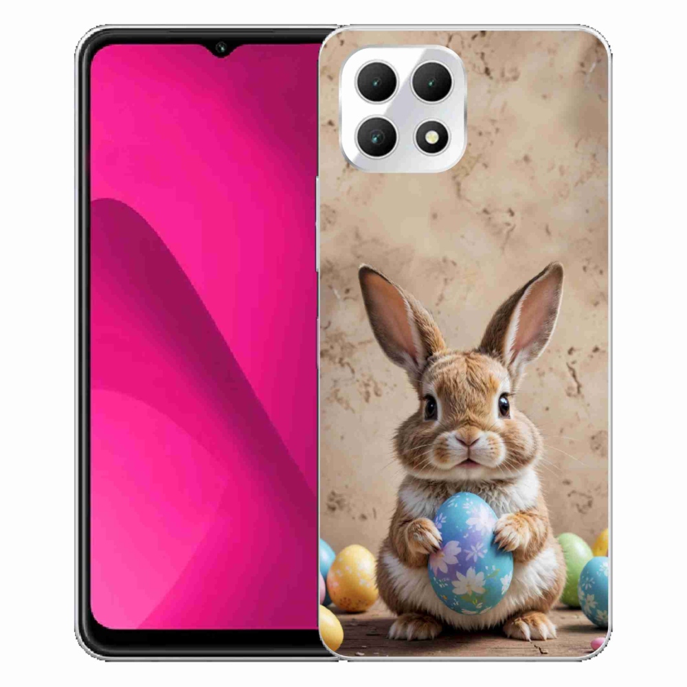 Gélový kryt mmCase na T phone 2 - veľkonočný zajačik