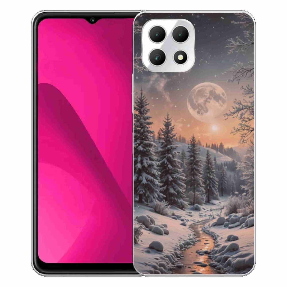 Gélový kryt mmCase na T phone 2 - zimná krajina 2