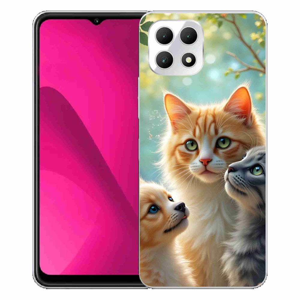 Gélový kryt mmCase na T phone 2 - zvieracie priateľstvo 2