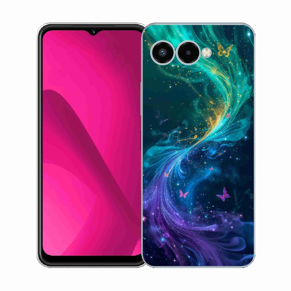 Gélový kryt mmCase na T phone 3 - abstraktný motív 31