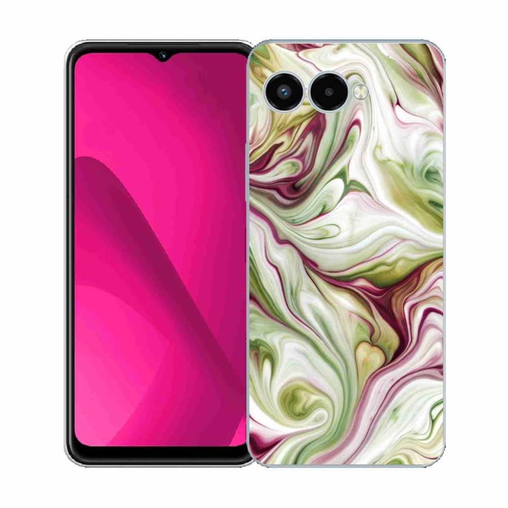 Gélový kryt mmCase na T phone 3 - abstraktný motív 36