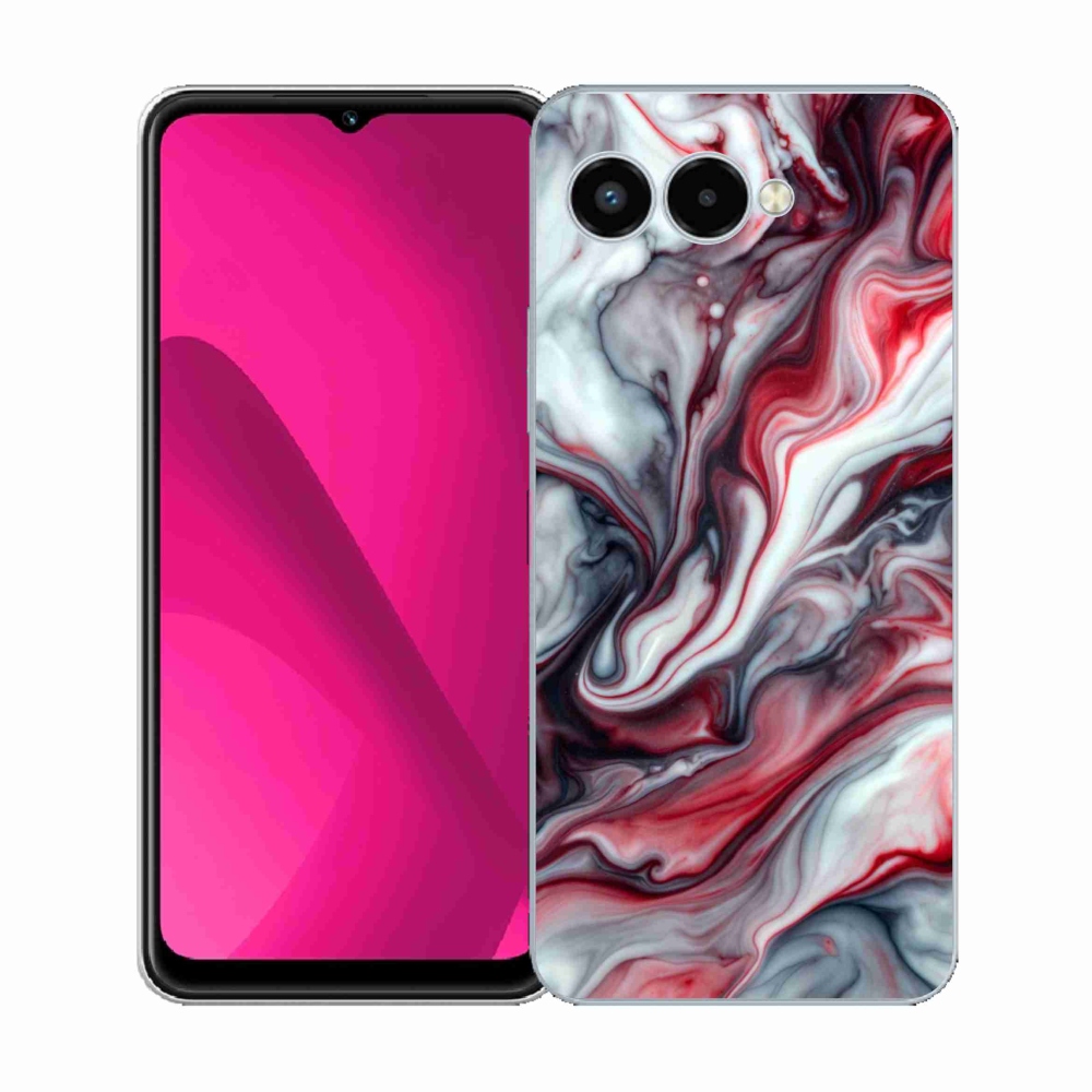 Gélový kryt mmCase na T phone 3 - abstraktný motív 37