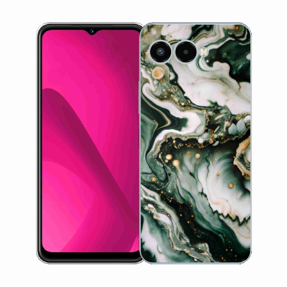 Gélový kryt mmCase na T phone 3 - abstraktný motív 38