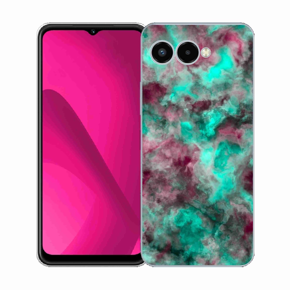 Gélový kryt mmCase na T phone 3 - abstraktný motív 39