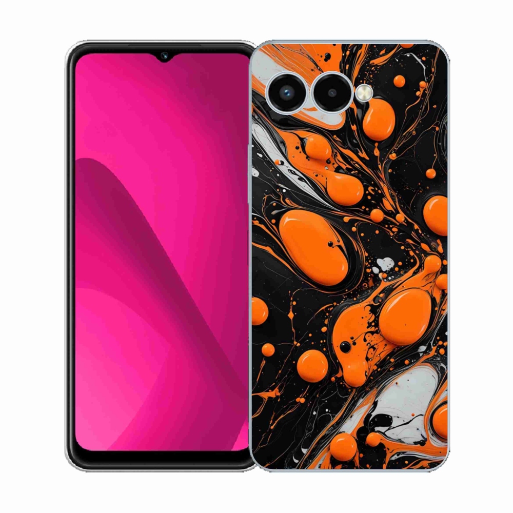 Gélový kryt mmCase na T phone 3 - abstraktný motív 41