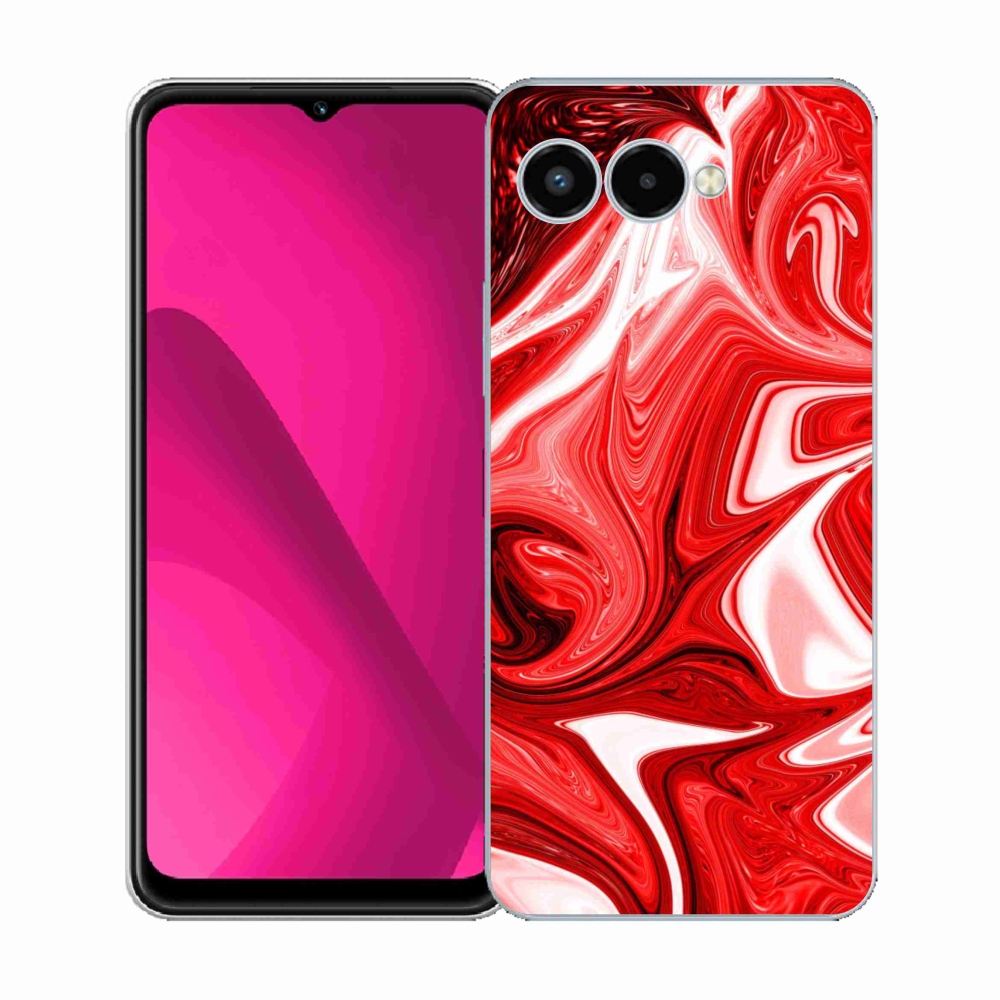 Gélový kryt mmCase na T phone 3 - abstraktný motív 43