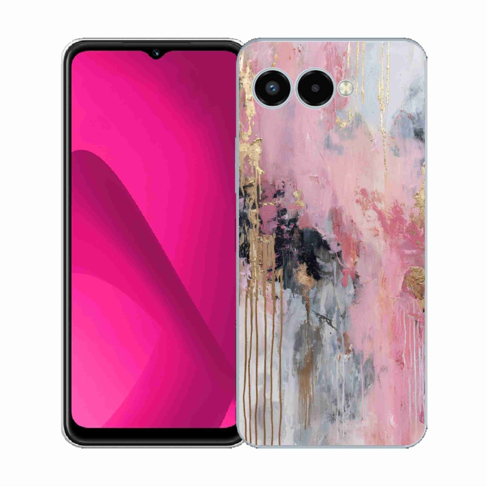 Gélový kryt mmCase na T phone 3 - abstraktný motív 49