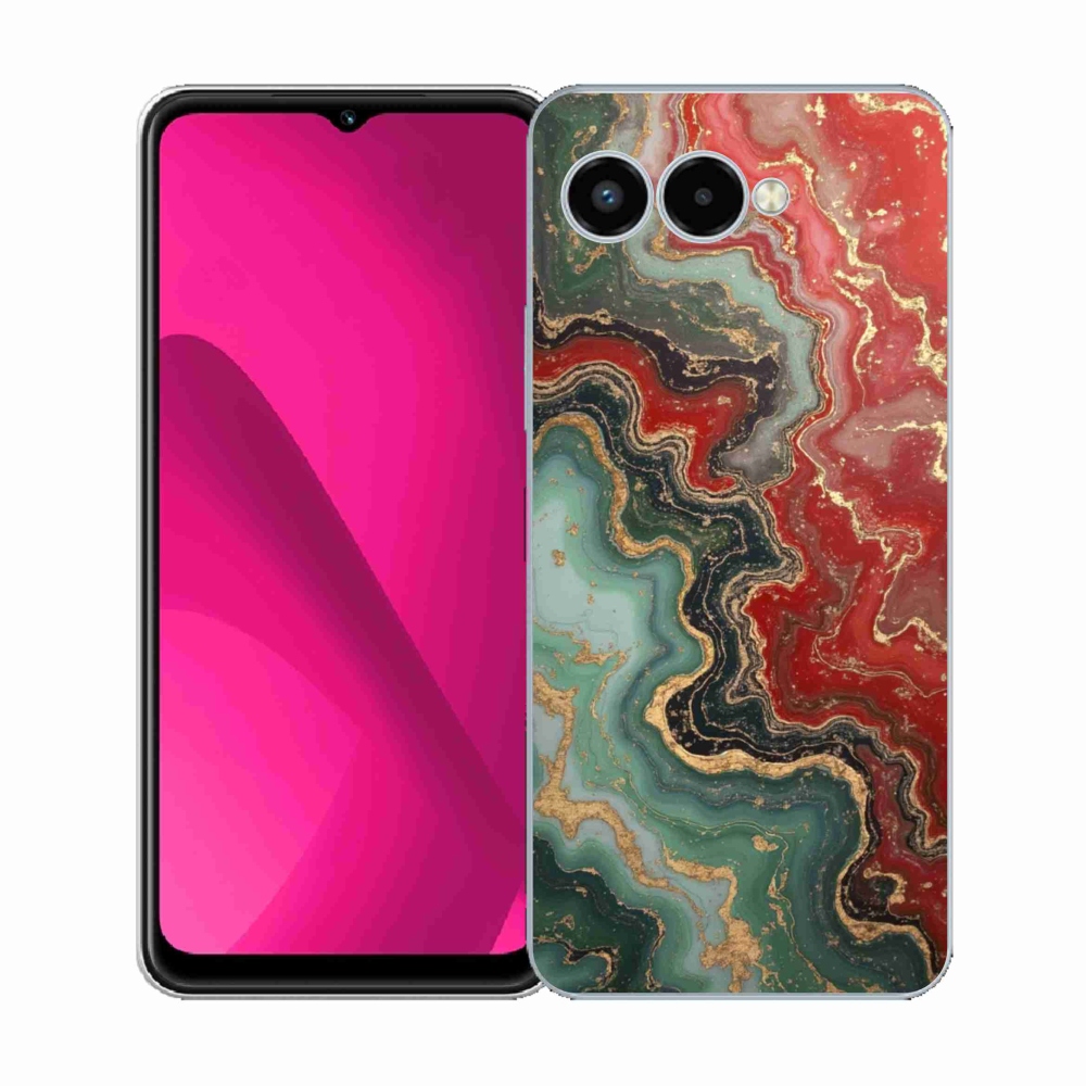 Gélový kryt mmCase na T phone 3 - abstraktný motív 55