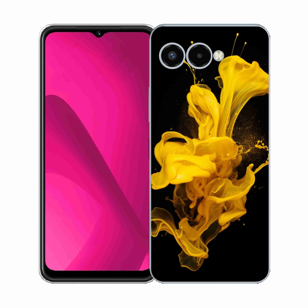 Gélový kryt mmCase na T phone 3 - abstraktný motív 56
