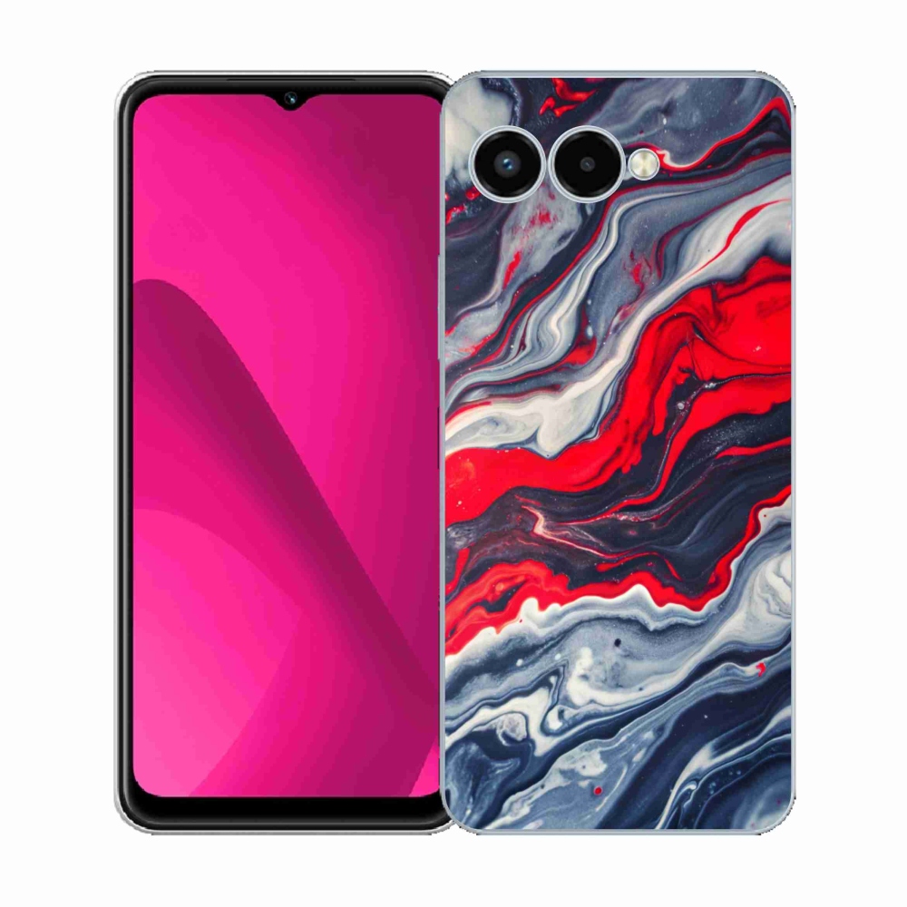 Gélový kryt mmCase na T phone 3 - abstraktný motív 59