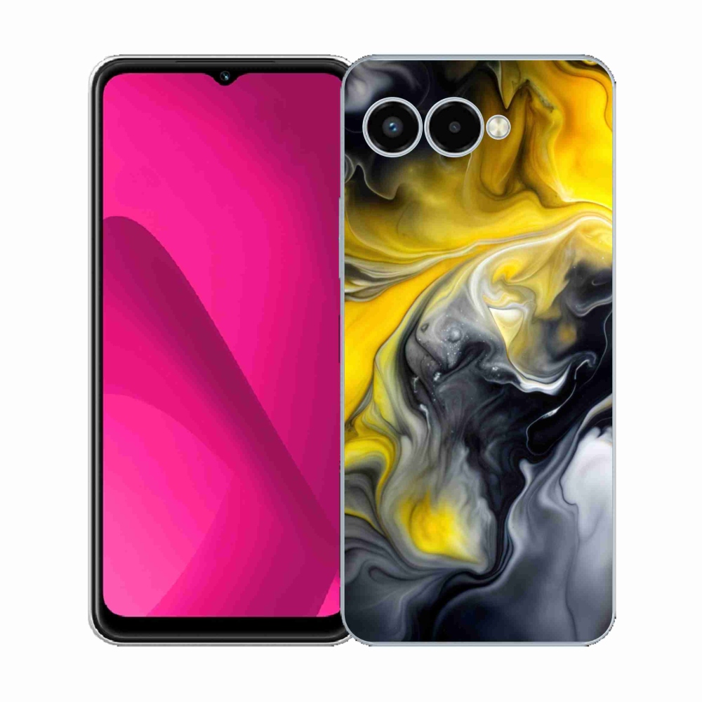 Gélový kryt mmCase na T phone 3 - abstraktný motív 60