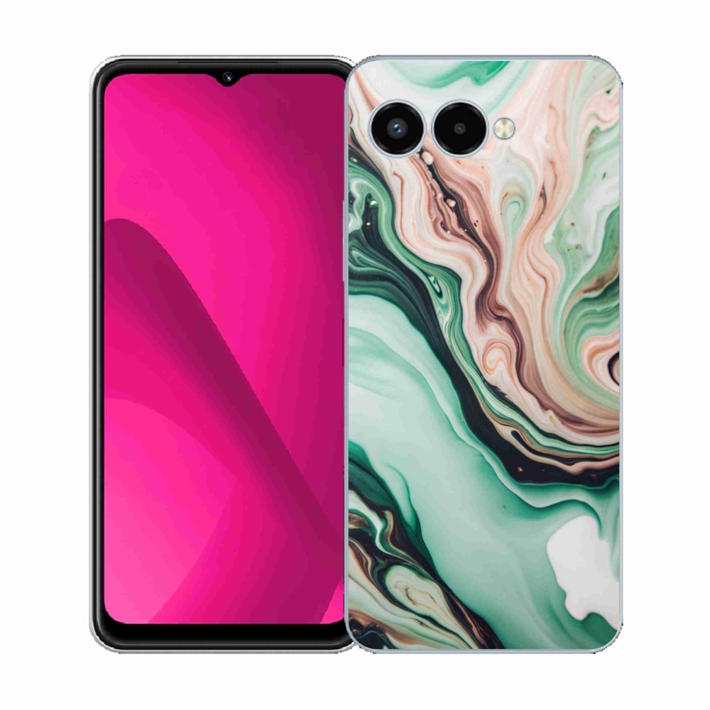 Gélový kryt mmCase na T phone 3 - abstraktný motív 62