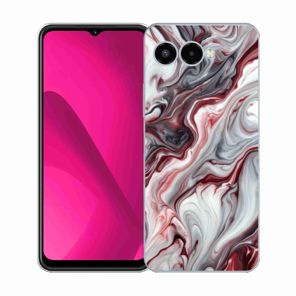 Gélový kryt mmCase na T phone 3 - abstraktný motív 64