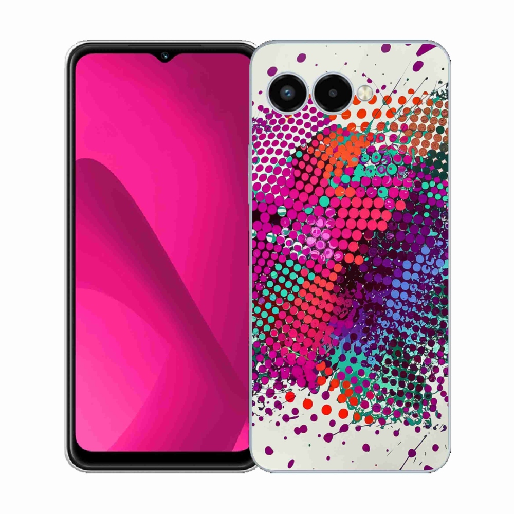 Gélový kryt mmCase na T phone 3 - abstraktný motív 65