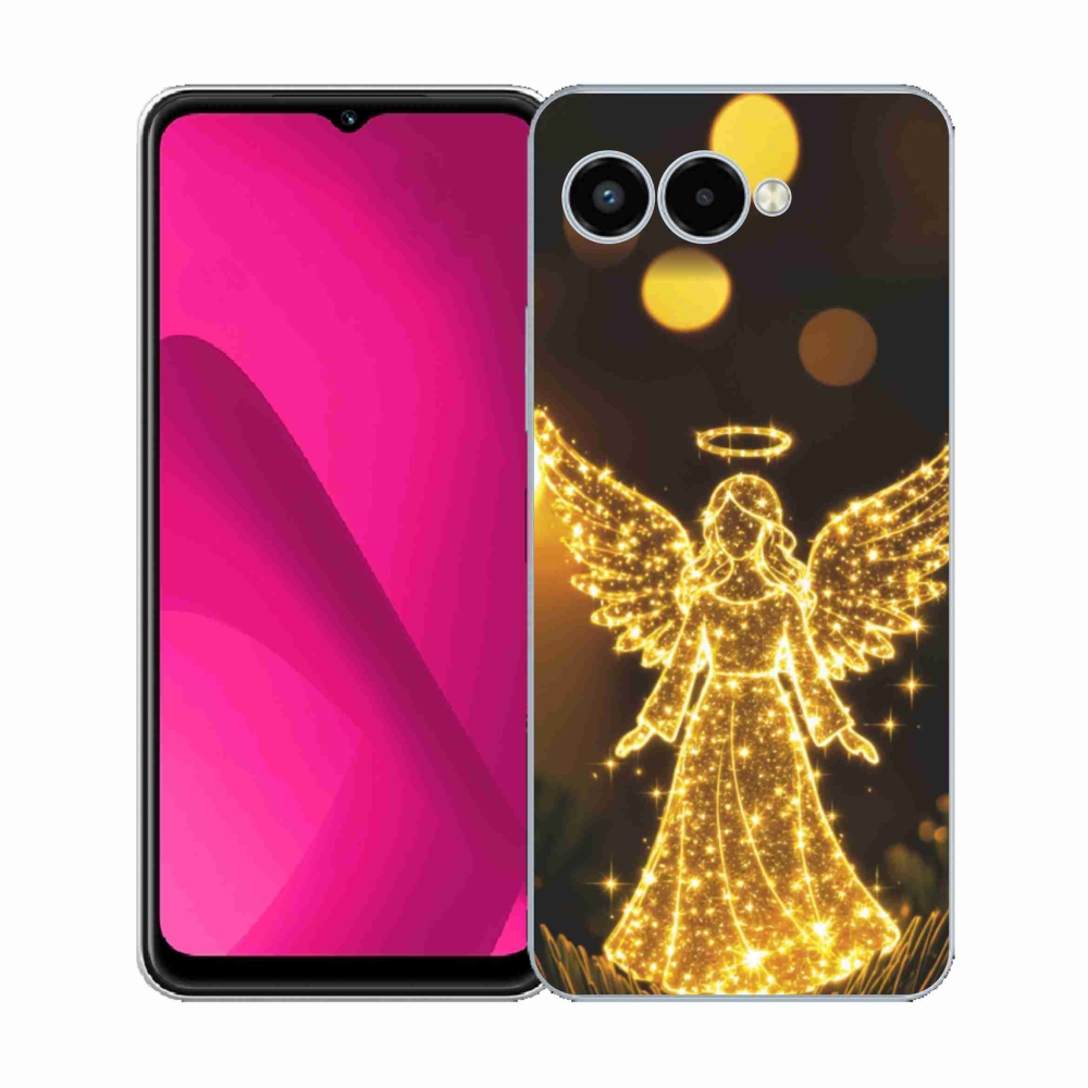 Gélový kryt mmCase na T phone 3 - anjel