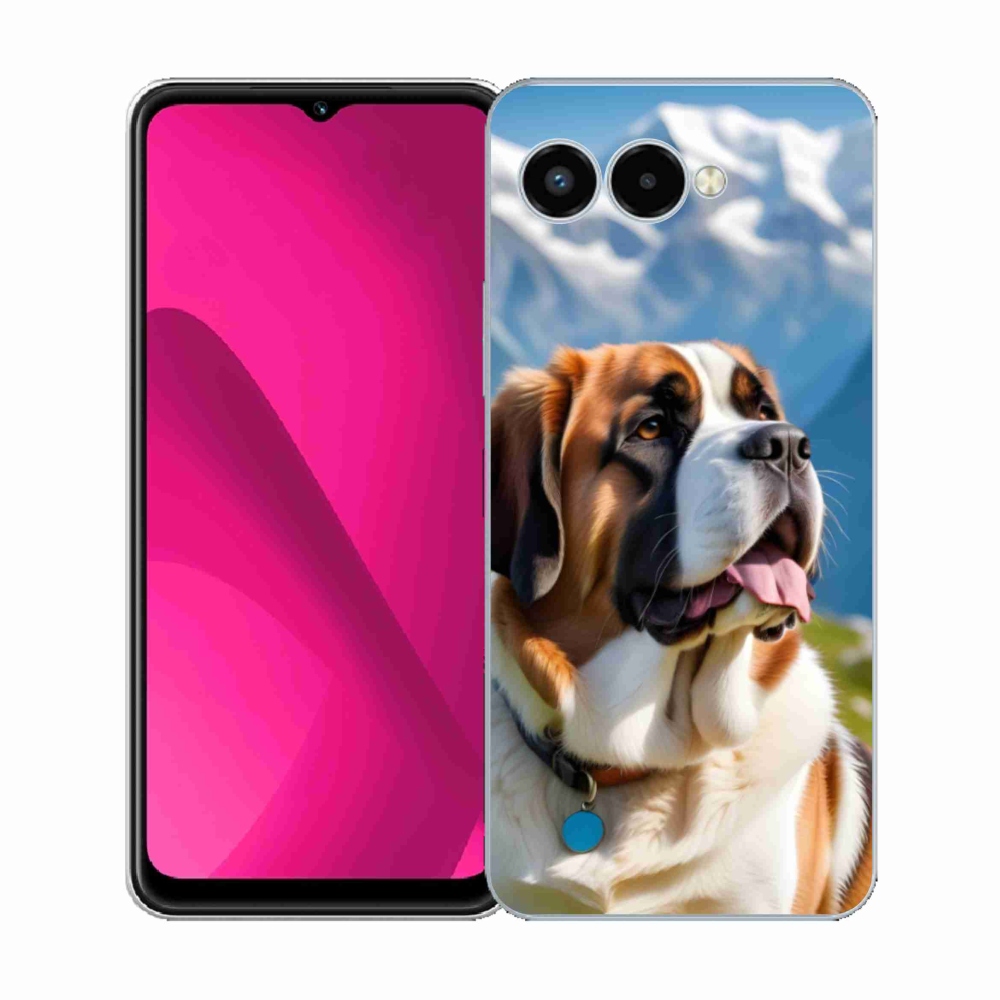 Gélový kryt mmCase na T phone 3 - bernardín