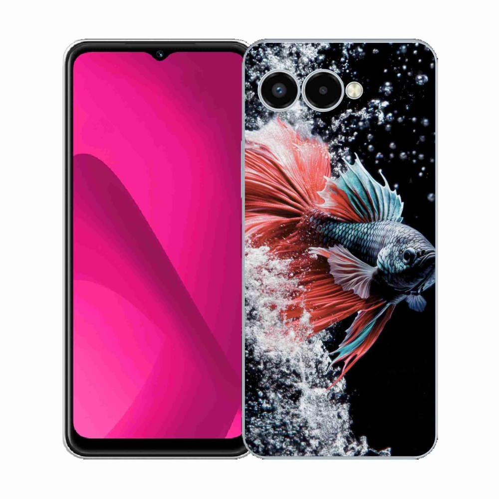 Gélový kryt mmCase na T phone 3 - bojovníčka pestrá
