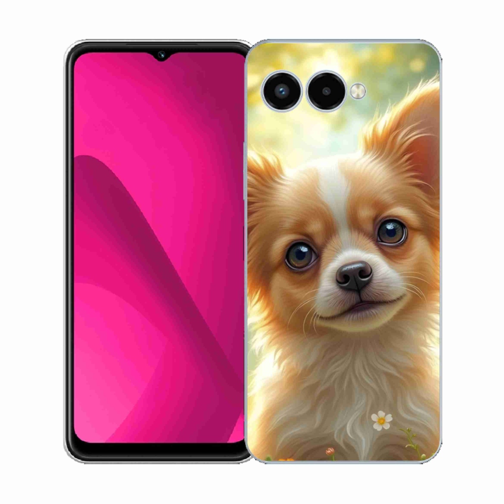 Gélový kryt mmCase na T phone 3 - čivava 5