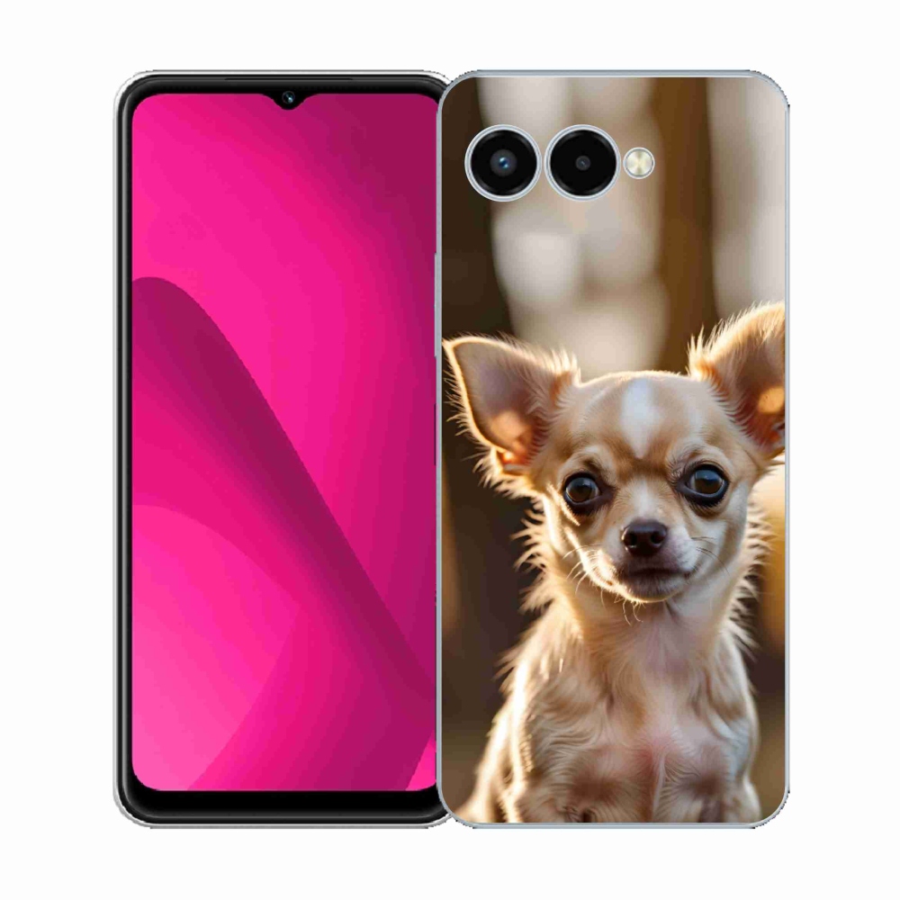 Gélový kryt mmCase na T phone 3 - čivava 6