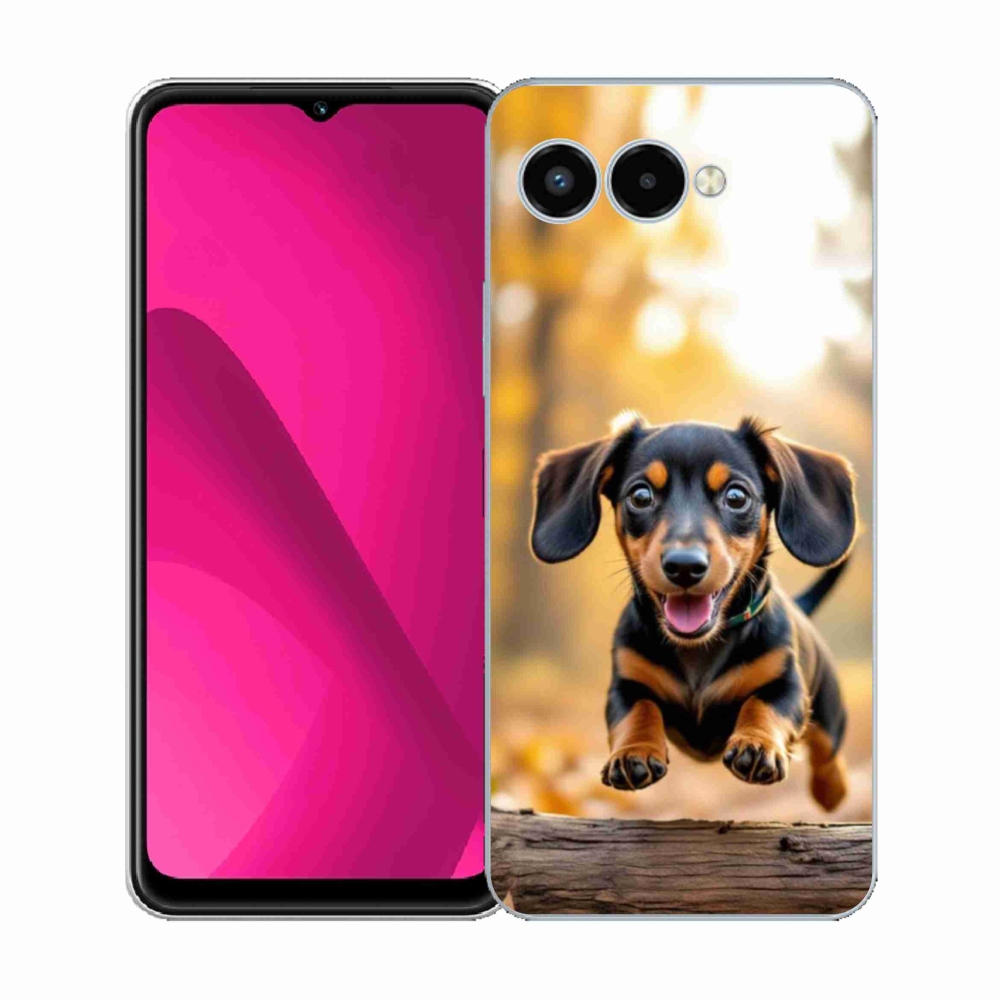 Gélový kryt mmCase na T phone 3 - jazvečík 2
