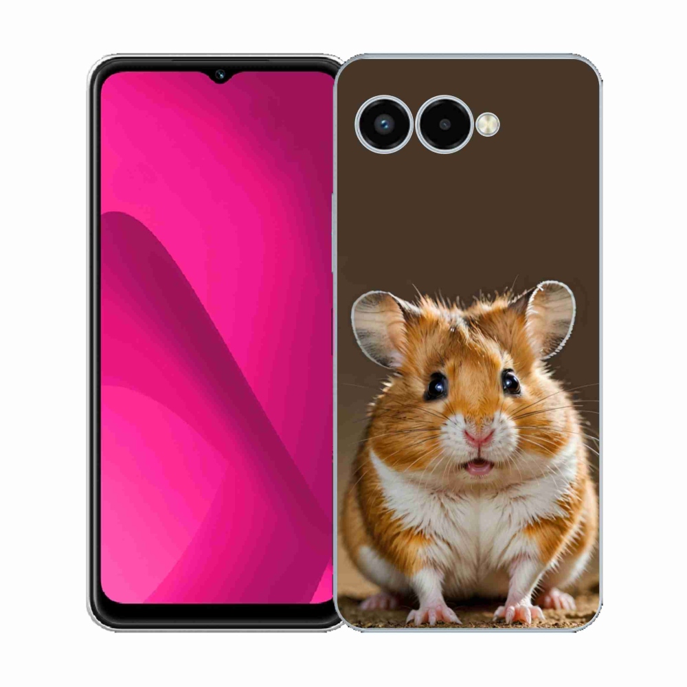 Gélový kryt mmCase na T phone 3 - škrečok