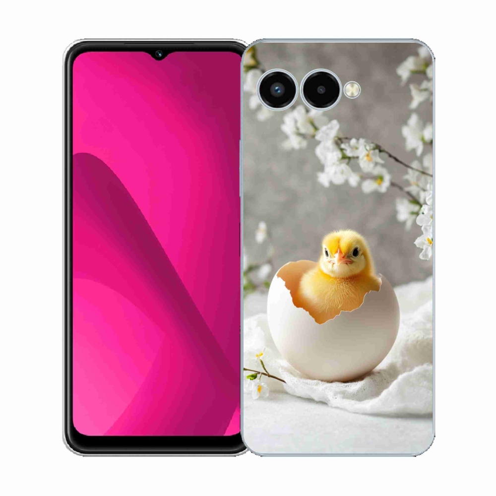 Gélový kryt mmCase na T phone 3 - kuriatko