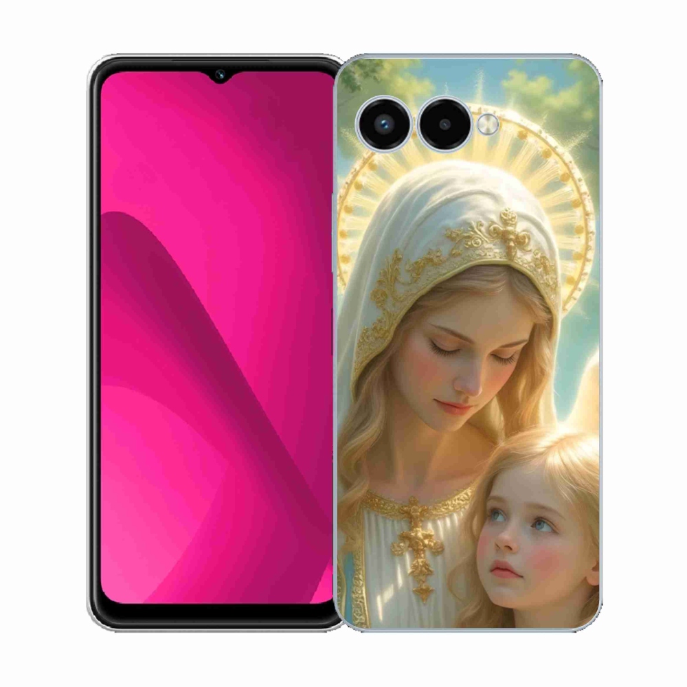 Gélový kryt mmCase na T phone 3 - náboženský motív 2