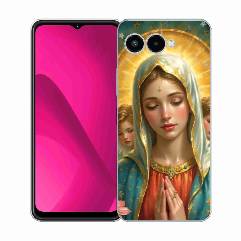 Gélový kryt mmCase na T phone 3 - náboženský motív 3