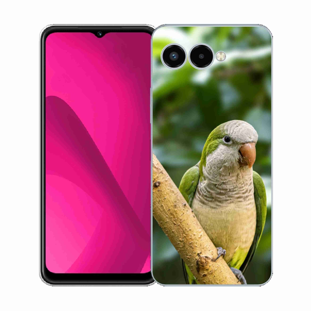 Gélový kryt mmCase na T phone 3 - papagáj mníšok