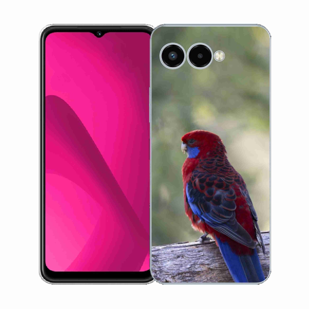 Gélový kryt mmCase na T phone 3 - papagáj rosela
